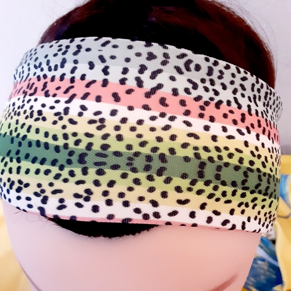 Rainbow trout handmade athletic headband - Picture 2 of 4